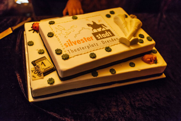 Silvesterstadt Theaterplatz Dresden