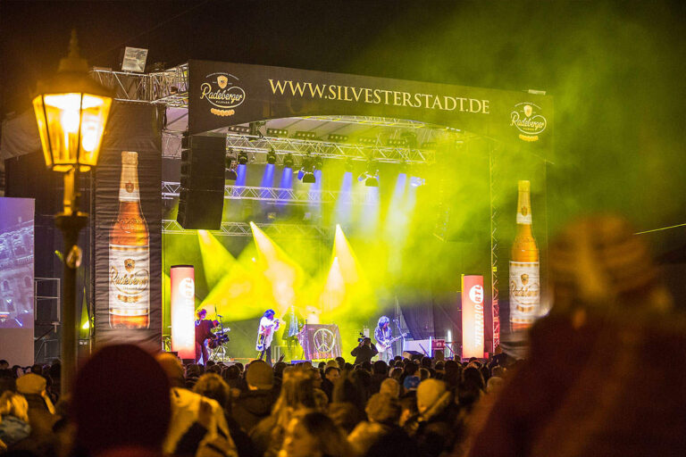 Silvesterstadt Theaterplatz Dresden